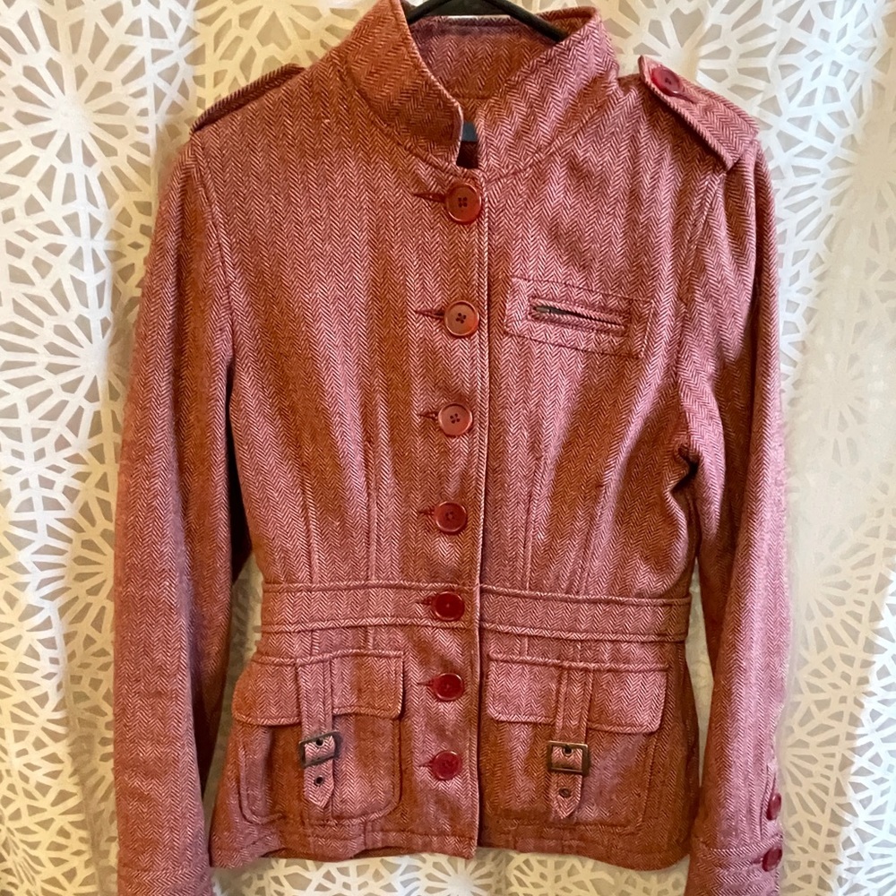 Delia’s vintage military style jacket